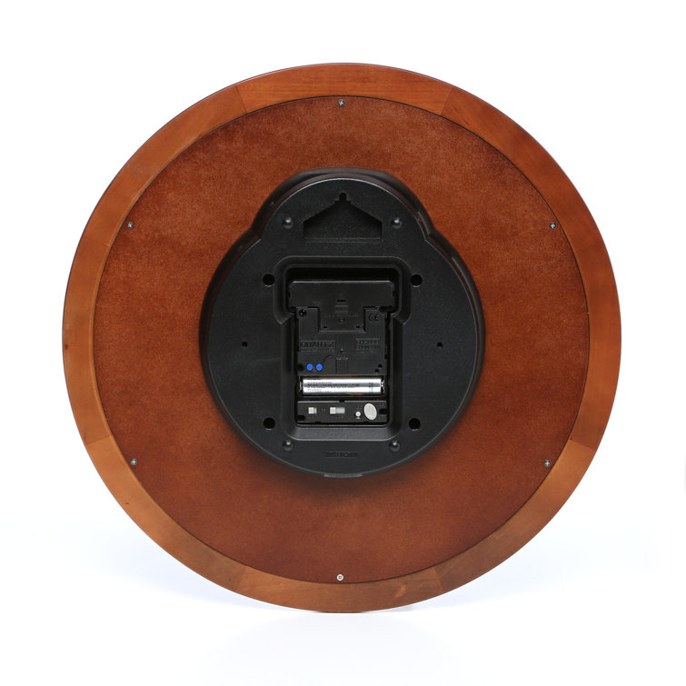 Howard Miller Accuwave DS Wood Wall Clock & Reviews Wayfair